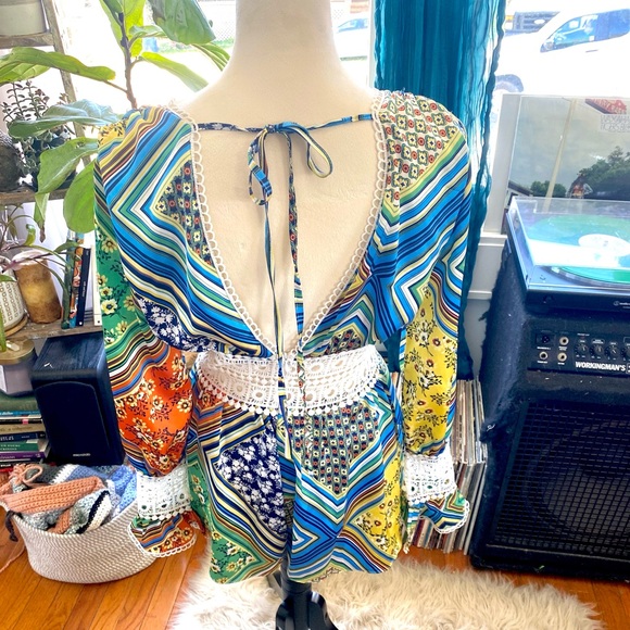 Akira Patterned GOGO Romper - Picture 3 of 4